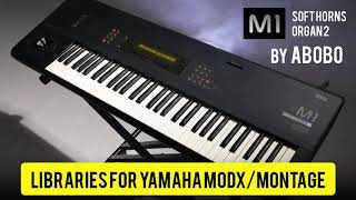 KORG M1 "Soft Horns" and "Organ 2" libraries for Yamaha MODX/Montage screenshot 5