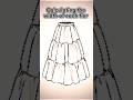 ✂️Tiered Skirt Formula