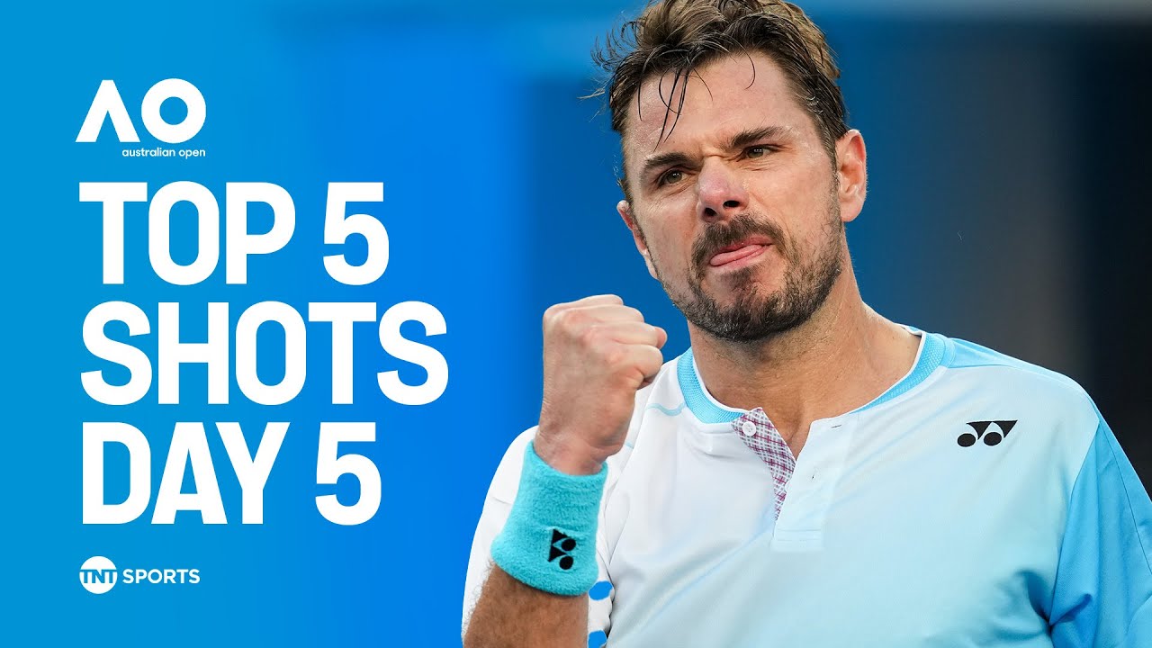 Top 5 STUNNING Shots from Day 5 ft. Wawrinka, Osaka & MORE 🔥 | Australian Open 2026 Highlights 🇦🇺