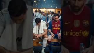 Cristiano Ronaldo and Lionel Messi what if we played for the same team #football #shorts