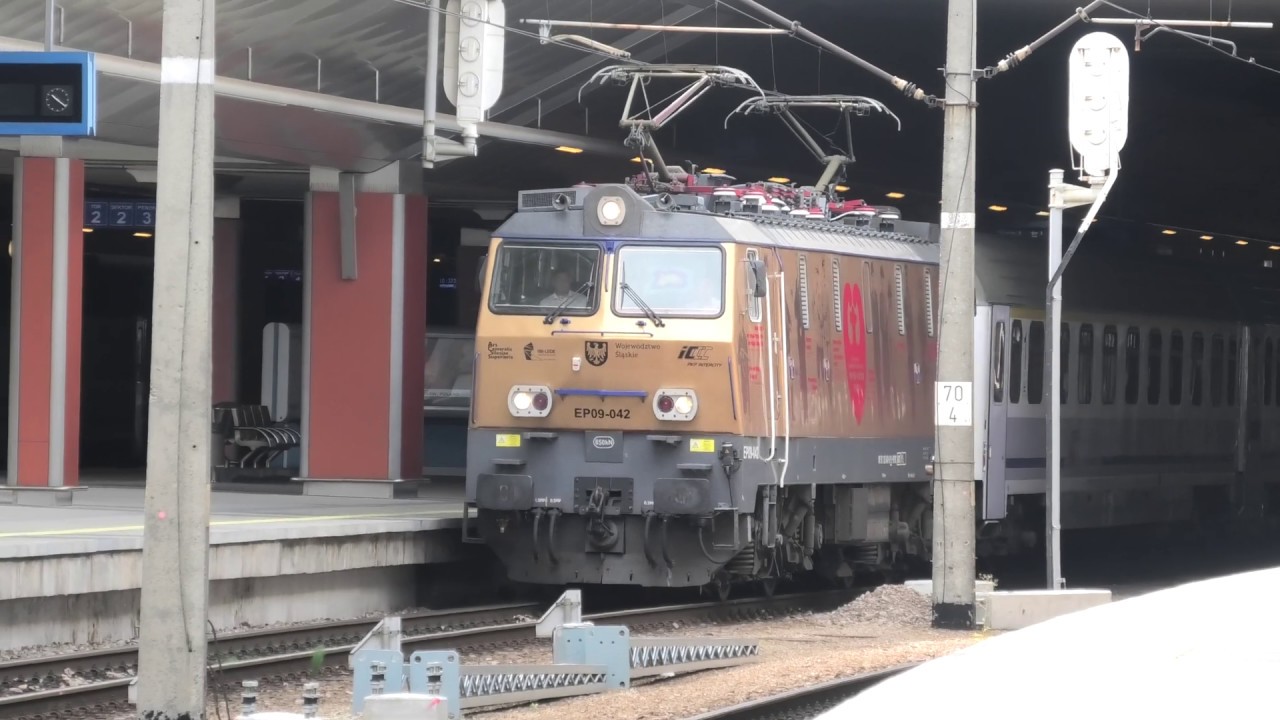 EP09-042 100-lecie Powstań Śląskich Kraków Główny "Wyspiański" nr IC 6302 [4K]