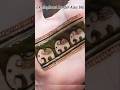 Easy Elephant Mehndi Border | Step by Step Tutorial