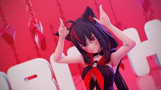 [Mmd 4K] 黒上フブキ | Kurokami Fubuki - ラビットホール | Rabbit Hole