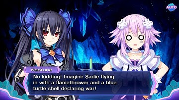 Hyperdimension Neptunia Re Birth 3 EVENT Cutscene [Lowee Border Patrol] JP Dub