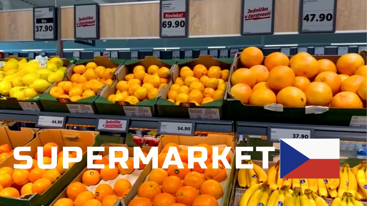 САМЫЙ ДЕШЕВЫЙ СУПЕРМАРКЕТ В ЧЕХИИ. Цены на продукты питания в Чехии