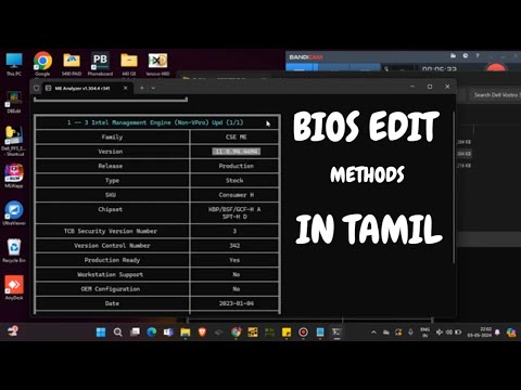 Clean ME Region BIOS Guide | Corrupted BIOS Repair Tutorial (Tamil)