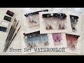 2020 NEW! Night Sky Watercolor Winter Christmas Cards ~ ✂️ Maremi's Small Art