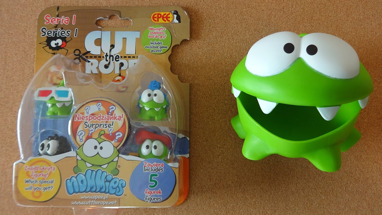 om nom cut the rope toys