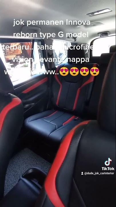 jok permanen Innova reborn type G bahan vision Levante nappa