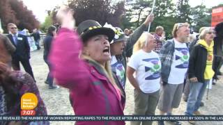 Protesting Fracking In North Yorkshire | Good Morning Britain