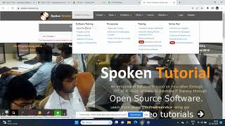 Spoken Tutorial Exam registration  Aug 22 2023 9 01 PM