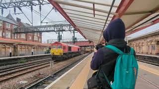 Famous The DB class 66 in on the fast line to Manchester Piccadilly  Wealth