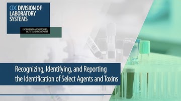 Biosafety Practices and Reporting Occupational Exposures for Select Agents and Toxins