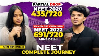 BSc Chemistry to AIIMS Delhi🔥#PARTIAL DROP..കട്ട motivational story❤️ of Siona Maria Dsouza[PART 1]