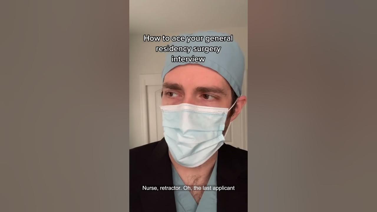 How to Ace Your General Surgery Residency Interview YouTube