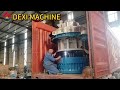 XGJ850P Vertical Ring Die Wood Pellet Machine And GXP80*130 Hammer Mill Delivery to Indonesia...