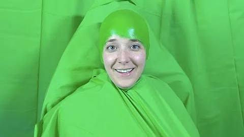 Just Trying To Blend In With My Green Screen