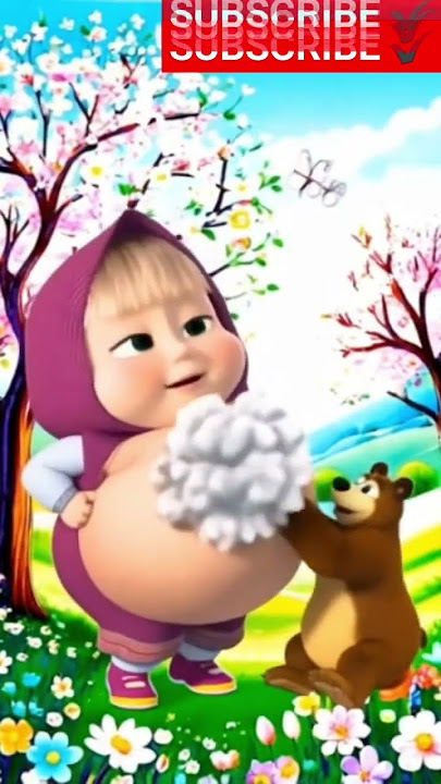 masha and the bear funny #shorts #cartoon