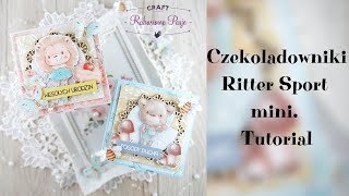 Czekoladowniki Ritter Sport mini. Tutorial