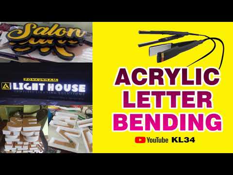 Acrylic Letter Bending/ 3D Channel letter making tools / Plastic bending tool