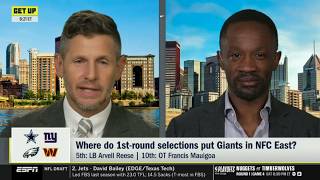 GET UP | Cowboys had a top first round in years; Giants make playoffs with Reese! - Dan on NFC East