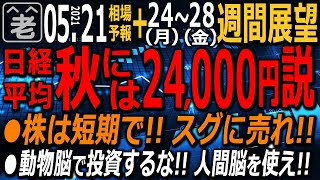 【相場天気予報＆週間相場展望】前日の米市場が反発し日経平均も上昇。しかし28,400円の上では売りが出て伸び悩む展開だ。相場はすでに下落トレンドに入った？株は短期で。為替は休め。ラジオヤジの相場解説。