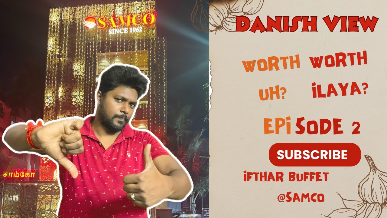 Trying SAMCO Iftaar buffet… - YouTube