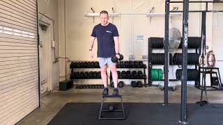 DB Crossover Step Up Variations (Goblet, Contralateral, 2DB)