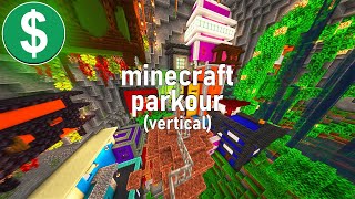 Minecraft Parkour Gameplay NO COPYRIGHT (Vertical)