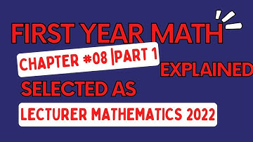 Lecture #19 Chapter #08 Part 1 ||Mathematical Induction|| PPSC Lecturer Mathematics Preparation