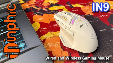 inphic® IN9 - New Wired and Wireless Gaming Mouse