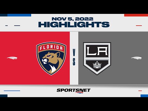 NHL Highlights | Panthers vs. Kings - Nov. 5, 2022