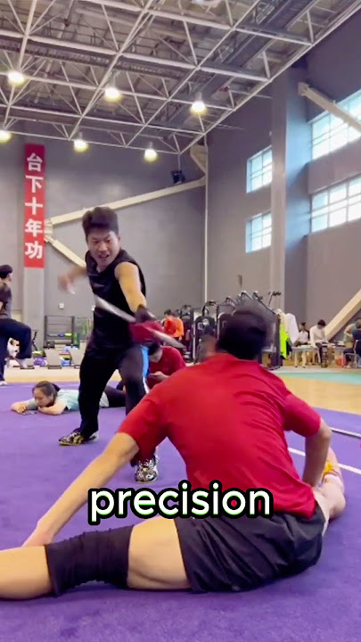 Insane Wushu Spear Training! 😱