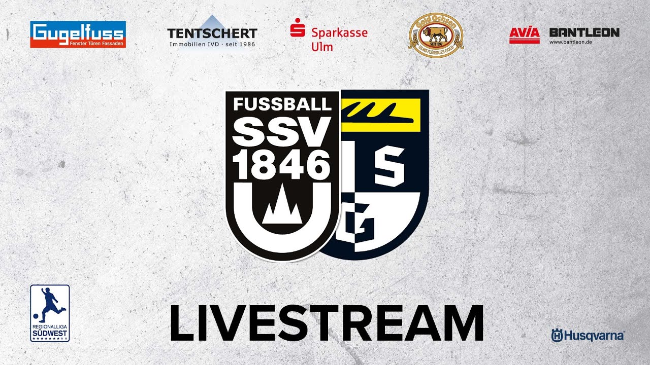 Livestream SSV Ulm 1846 Fußball - TSG Balingen