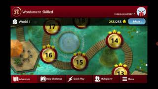 Microsoft Wordament World 1 Puzzle 10-15 screenshot 5