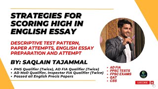 ? Expert Strategies for Scoring High in English Essay: FPSC Tehsildar & FIA Inspector Exams