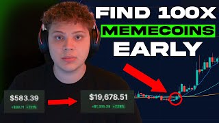 HOW TO FIND THE NEXT 100X MEMECOIN & How To Buy Memecoins