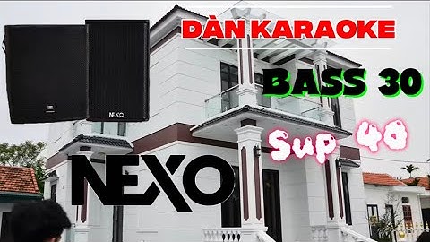 Bàn Giao Cấu Hình Sub 40 JBL Full 30 Bác Chủ Nhà Ở Thanh Hoá ạ #viethoangspeaker #loa #loakaraoke 