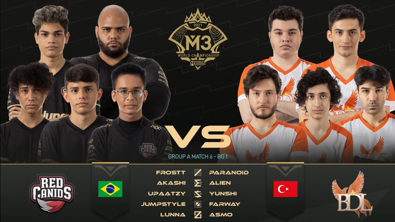 Red Canids ( Brazil ) VS Bedel ( Turkey ) Group A M3 MPL Day 1