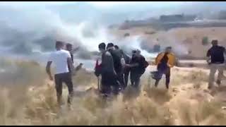 Lübnan halkı ile İsrail arasında çatışmalar var Allahu Ekber