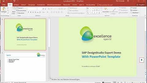 PowerPoint Export for Lumira Discovery TEASER