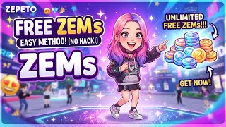 How To Get ZEMS in Zepeto FAST 2026 (iOS/Android) Zepeto Zems Code Glitch!