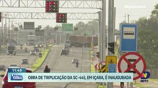 Governador Jorginho Mello entrega triplicação da SC-445