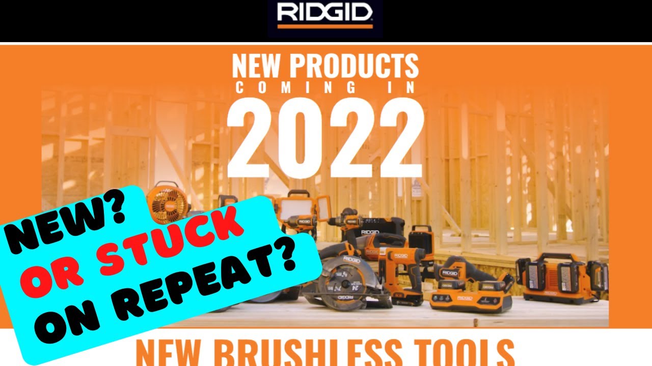 Is Ridgid Stuck On Repeat New Ridgid Cordless Tools YouTube is-ridgid-stuck-on-repeat-new-ridgid-cordless-tools-youtube