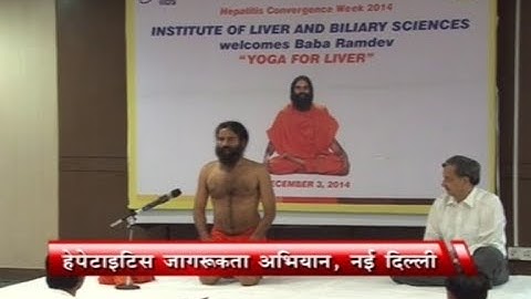 Hepatitis Awareness Abhiyan, New Delhi : Swami Ramdev | 05 Dec 2014 (Part 3)