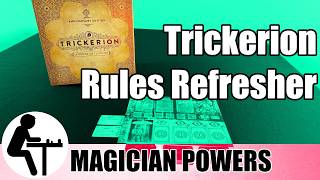 Trickerion Rules Refresher: Magician Powers