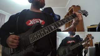 Exodus - Slipping into madness - guitar cover