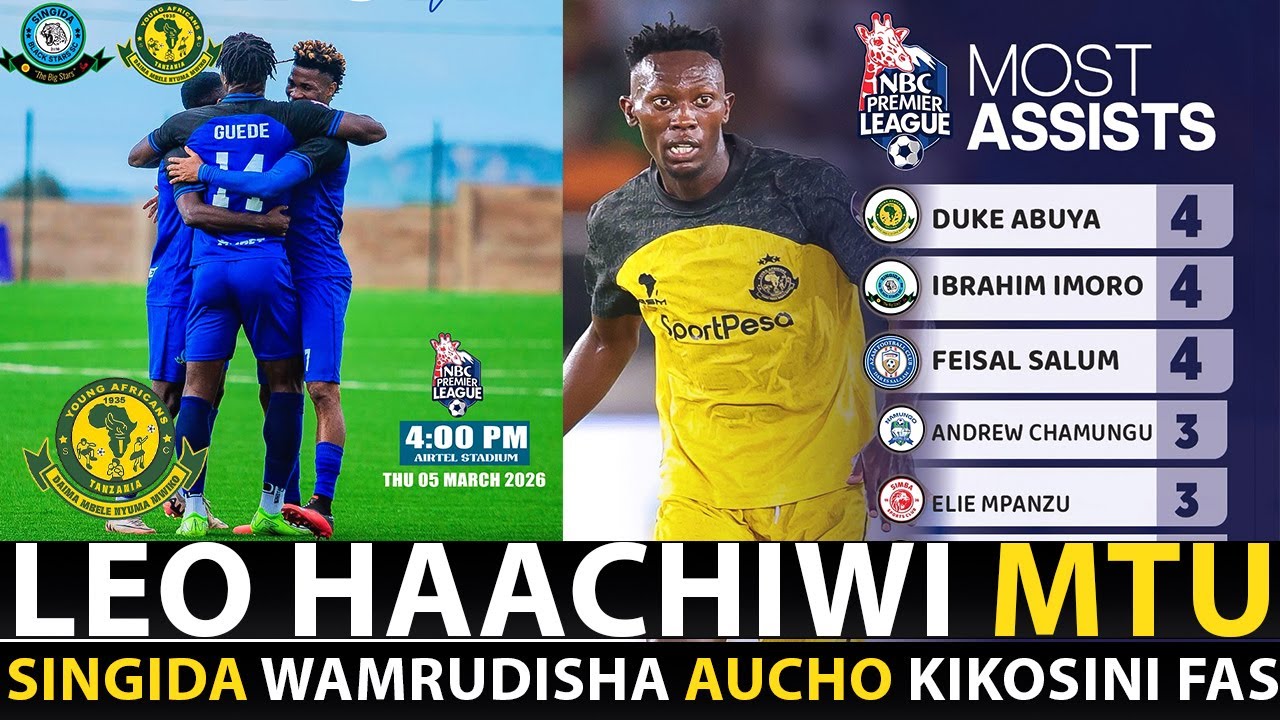 SINGIDA waikatalia YANGA uwanjani kwao : REKODI ZAO ZITAONGEA LEO.