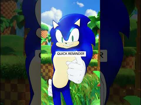 Daily Reminder Alert! #sonicthehedgehog #sonic #sonicmemes