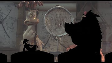 Timon and Pumbaa Interrupt 1 Chicken Run